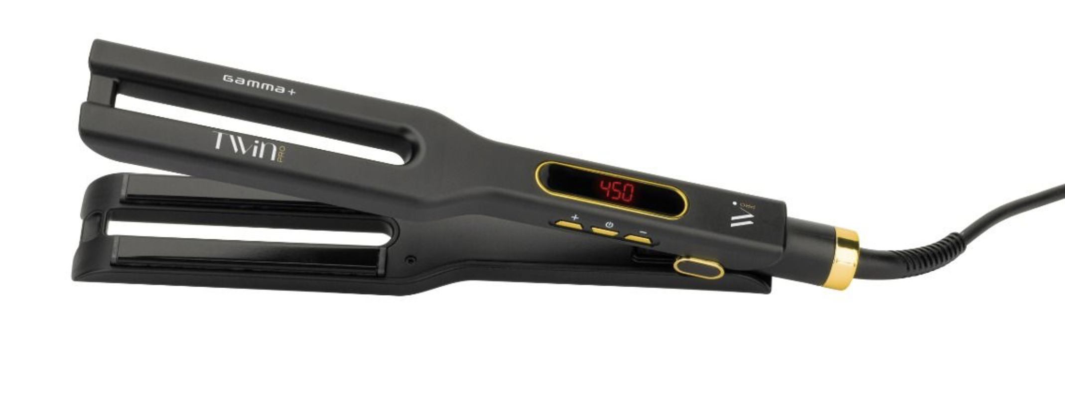 Gamma+ Twin Styler Styling Iron - Flat Iron with Ceramic Tourmaline Plates - GP702B